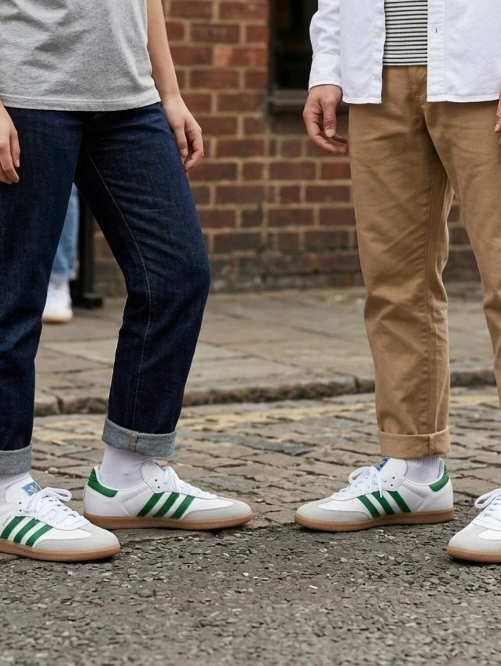 Adidas Samba ADV 'White Crew Green' / JP8522 / NWOB